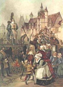 Jakub de Molay zabrał informację gdzie znajduje się skarb templatiuszy do grobu.